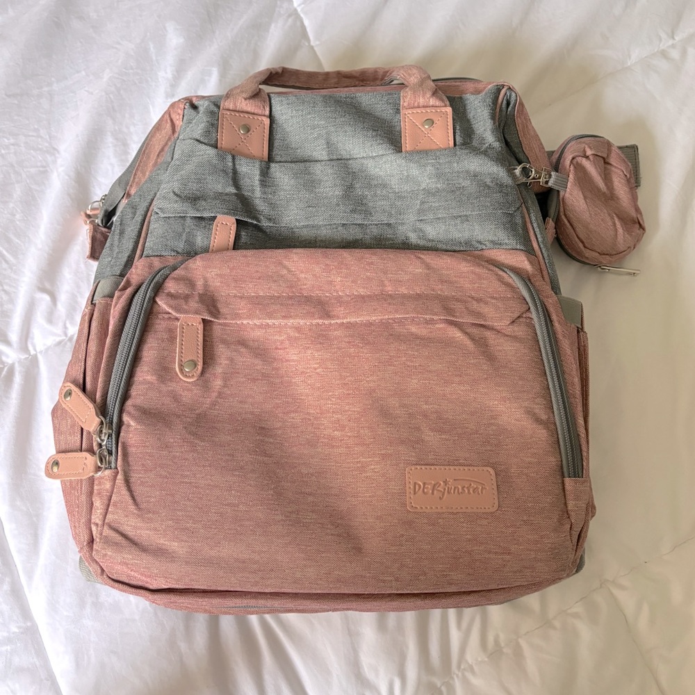 NWOT DerJunstar Diaper Bag